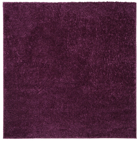 Safavieh August Shag 900 6'-7" x 6'-7" Rug in Purple
