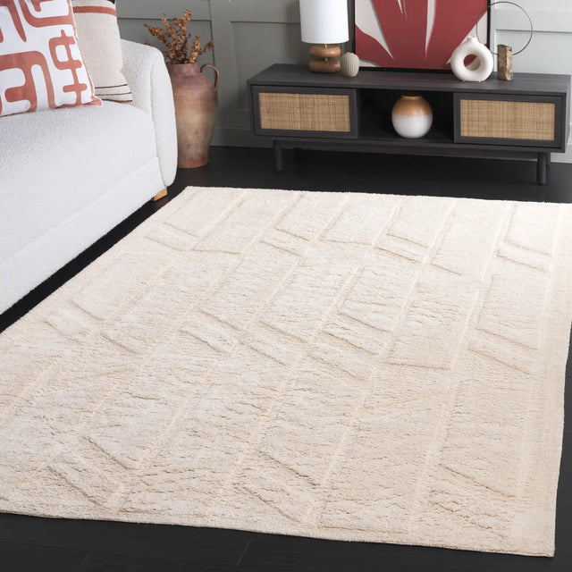 Safavieh Easy Care 4'-0" x 6'-0" Rug in Ivory