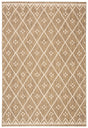 Safavieh Courtyard 4'-0" x 5'-7" Rug in Brown / Light Beige