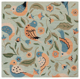 Safavieh Blossom 6'-0" x 6'-0" Rug in Sage / Multi