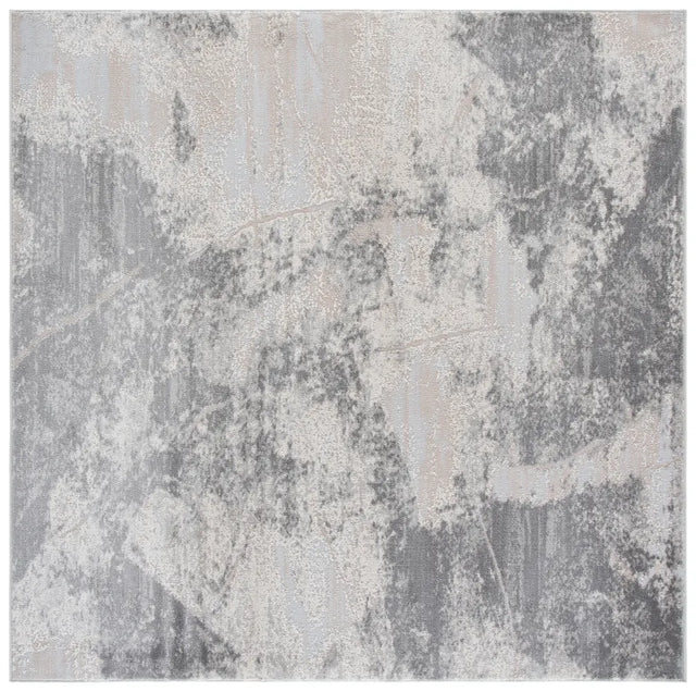 Safavieh Palma 6'-7" x 6'-7" Rug in Grey