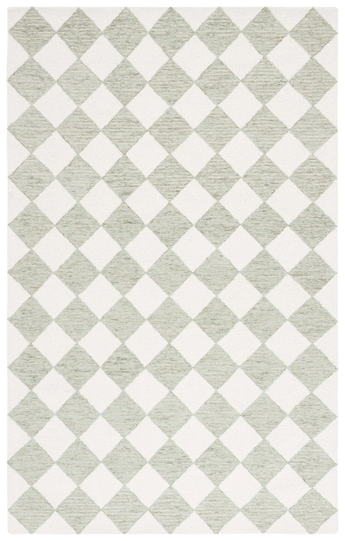 Safavieh Ebony 4'-0" x 6'-0" Rug in Sage / Ivory