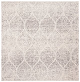 Safavieh Madison 6'-7" x 6'-7" Rug in Ivory / Silver