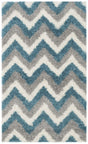 Safavieh Sgk-Shag Kids 3'-0" x 5'-0" Rug in Ivory / Blue