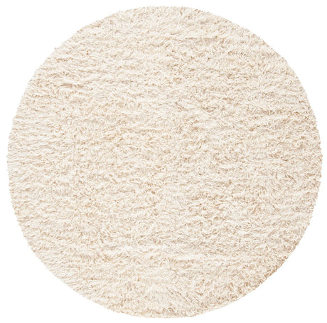 Safavieh Shag 6'-0" x 6'-0" Rug in Ivory