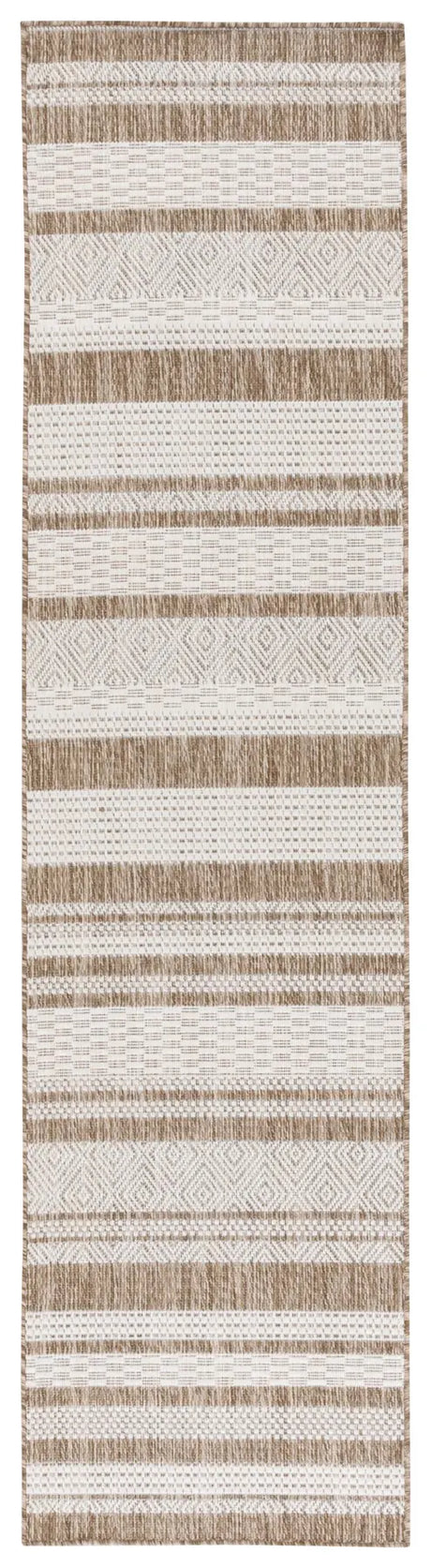 Safavieh Beach House 2'-0" x 8'-0" Rug in Navy / Ivory