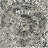 Safavieh Marquee 6'-0" x 6'-0" Rug in Grey / Multi