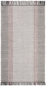 Safavieh Montauk 3'-0" x 5'-0" Rug in Wine / Grey