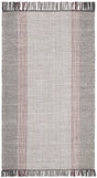 Safavieh Montauk 3'-0" x 5'-0" Rug in Wine / Grey