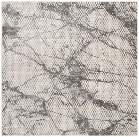 Safavieh Lurex 100 6'-7" x 6'-7" Rug in Ivory / Grey