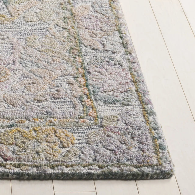 Safavieh Marquee 4'-0" x 6'-0" Rug in Green / Ivory
