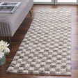 Safavieh Seattle Shag 900 2'-3" x 8'-0" Rug in Ivory / Grey