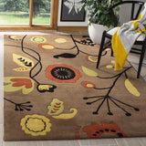Safavieh Soho 3'-6" x 5'-6" Rug in Brown / Multi