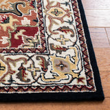 Safavieh Heritage 4'-0" x 6'-0" Rug in Navy / Brown