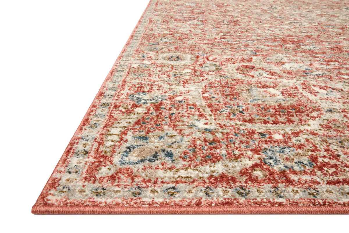 Loloi Saban Sab-02 Rust/Beige Rugs - rug corner