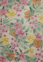 Loloi Botanical BOT-03 Ivory / Sunrise Rug - main flat