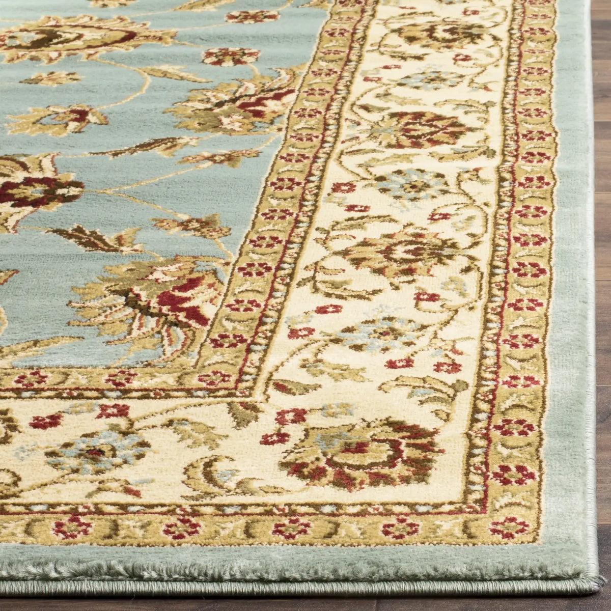 Safavieh Lyndhurst 5'-3" x 7'-6" Rug in Blue / Ivory