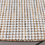 Safavieh Courtyard 6'-7" x 6'-7" Rug in Ivory Grey / Rust