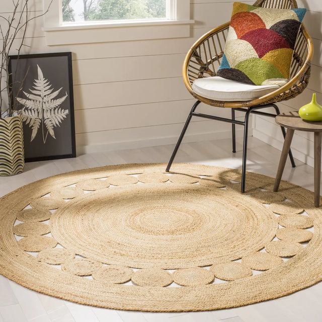 Safavieh Natural Fiber 5'-0" x 5'-0" Rug in Natural