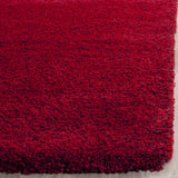 Safavieh Santa Monica Shag 4'-0" x 6'-0" Rug in Red