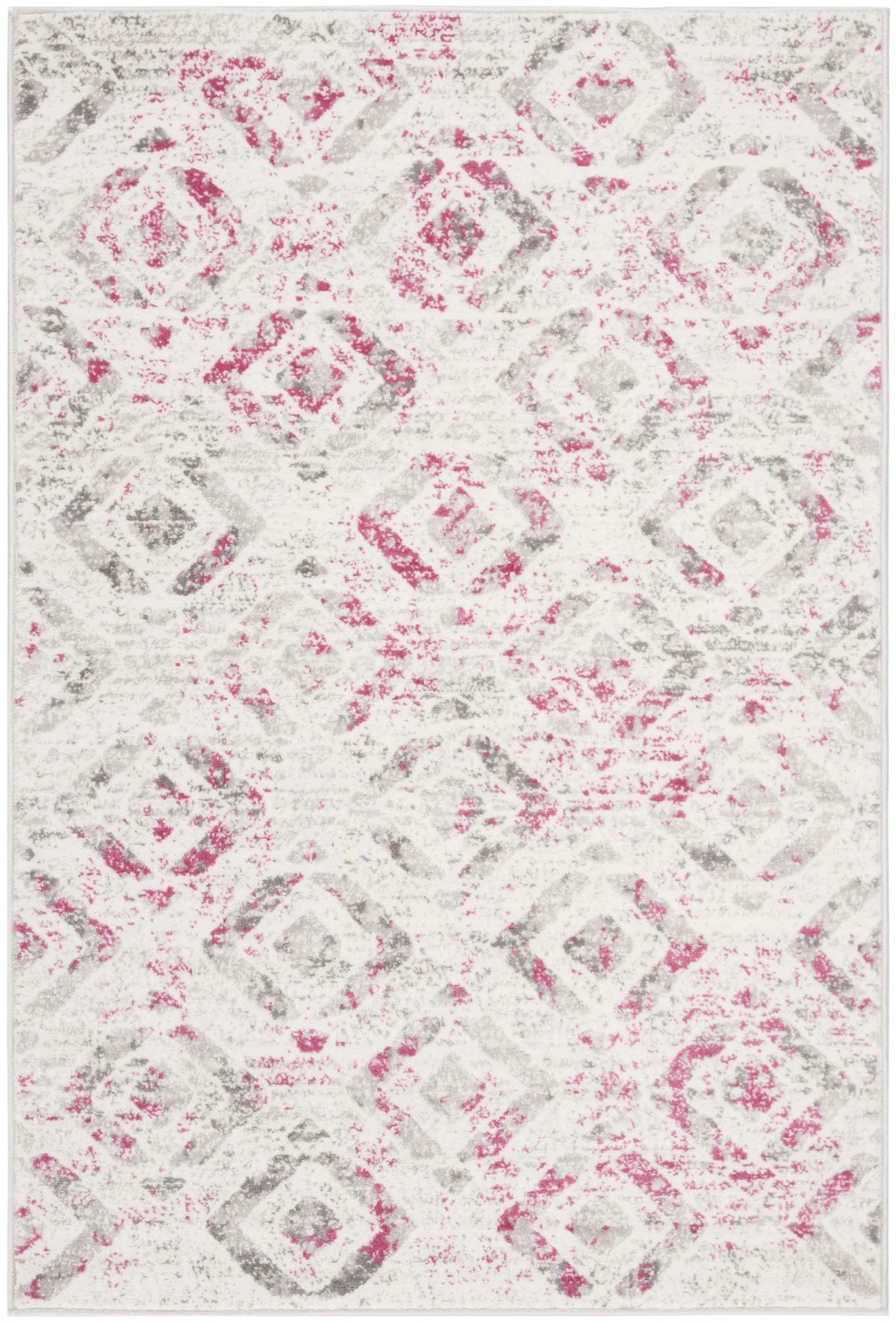 Safavieh Skyler 4'-0" x 6'-0" Rug in Ivory / Pink