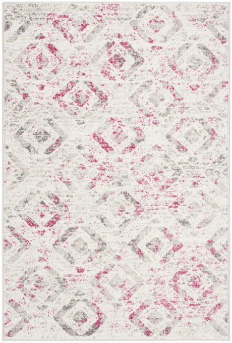 Safavieh Skyler 4'-0" x 6'-0" Rug in Ivory / Pink