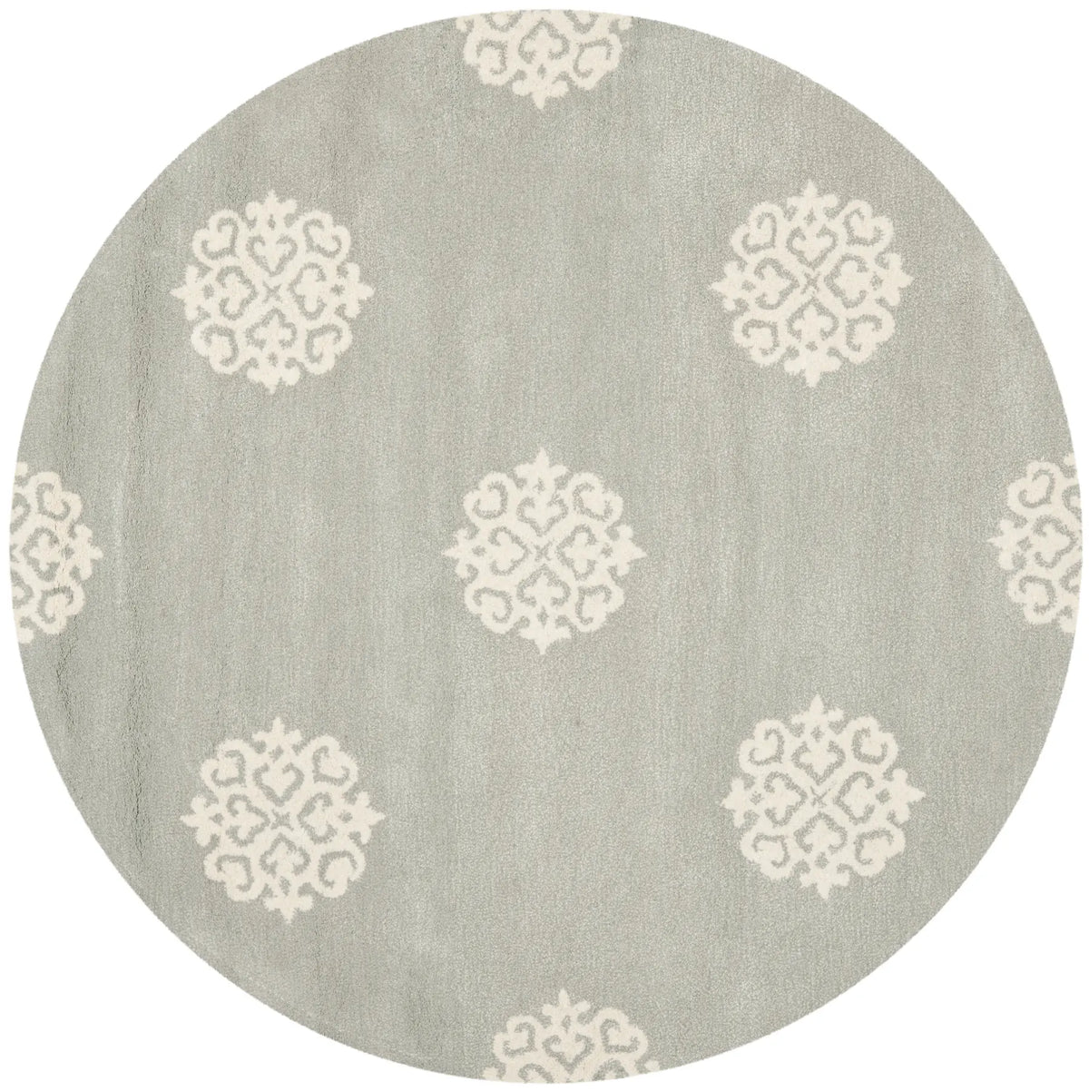 Safavieh Soho 6'-0" x 6'-0" Rug in Grey / Ivory