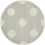 Safavieh Soho 6'-0" x 6'-0" Rug in Grey / Ivory