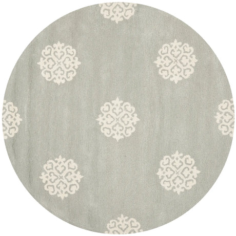 Safavieh Soho 6'-0" x 6'-0" Rug in Grey / Ivory