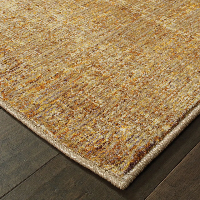 Oriental Weavers Sphinx Atlas 8033R Gold/Yellow Rugs - corner detail