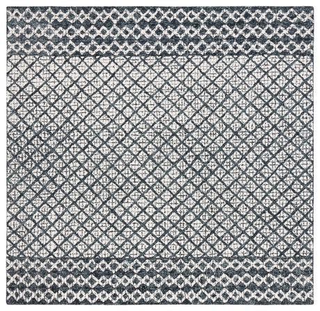 Safavieh Abstract 6'-0" x 6'-0" Rug in Ivory / Navy