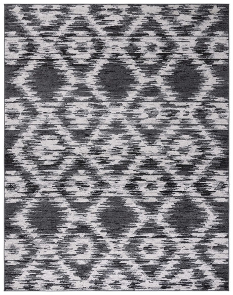 Safavieh Adirondack 10'-0" x 14'-0" Rug in Charcoal / Ivory