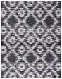 Safavieh Adirondack 10'-0" x 14'-0" Rug in Charcoal / Ivory