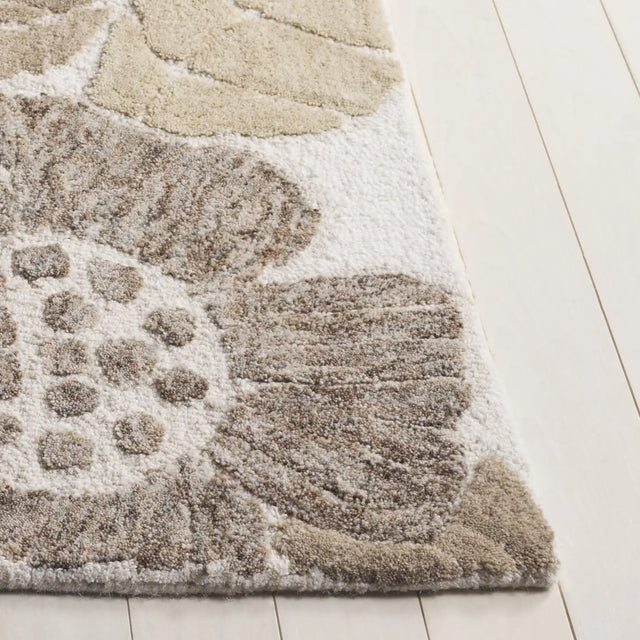 Safavieh Jardin 2'-3" x 8'-0" Rug in Grey / Ivory