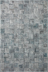Loloi Prescott Pre-03 Arctic Blue Rugs - main flat