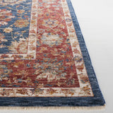 Safavieh Heirloom 700 4'-0" x 6'-0" Rug in Navy / Rust