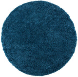 Safavieh August Shag 5'-0" x 5'-0" Rug in Navy