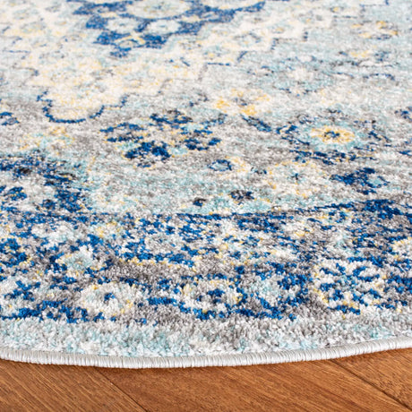 Safavieh Madison 6'-7" x 6'-7" Rug in Grey / Cream