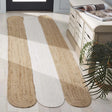 Safavieh Natural Fiber 2'-3" x 8'-0" Rug in Natural / Bleach