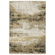 Oriental Weavers Bauer 2061X Gold/ Black Rug - main flat