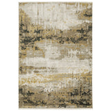 Oriental Weavers Bauer 2061X Gold/ Black Rug - main flat
