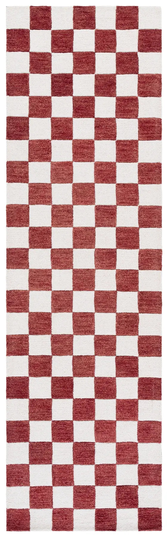 Safavieh Ebony 2'-3" x 8'-0" Rug in Red / Ivory