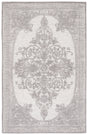Safavieh Metro 4'-0" x 6'-0" Rug in Dark Grey / Ivory