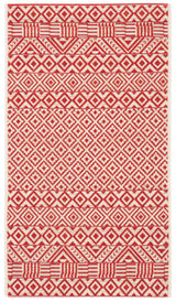 Safavieh Courtyard 2'-0" x 3'-7" Rug in Beige / Red