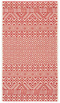 Safavieh Courtyard 2'-0" x 3'-7" Rug in Beige / Red