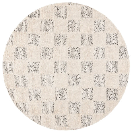 Safavieh Natura 6'-0" x 6'-0" Rug in Ivory / Black