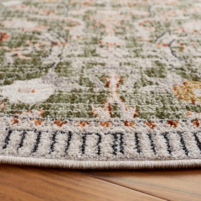 Safavieh Grove 6'-7" x 6'-7" Rug in Green / Ivory