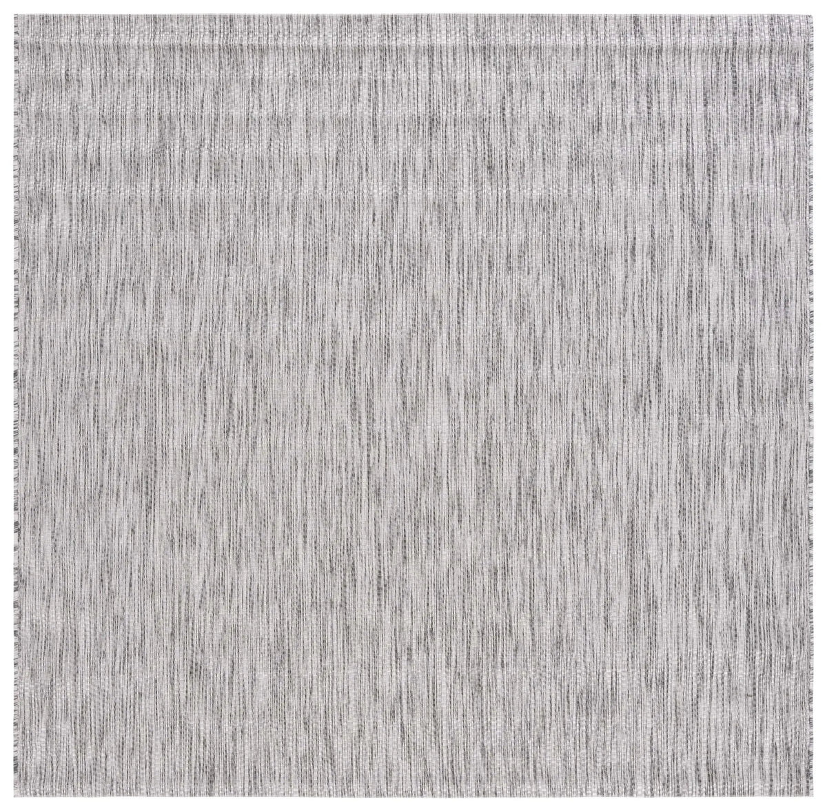 Safavieh Courtyard 6'-7" x 6'-7" Rug in Ivory / Dark Grey
