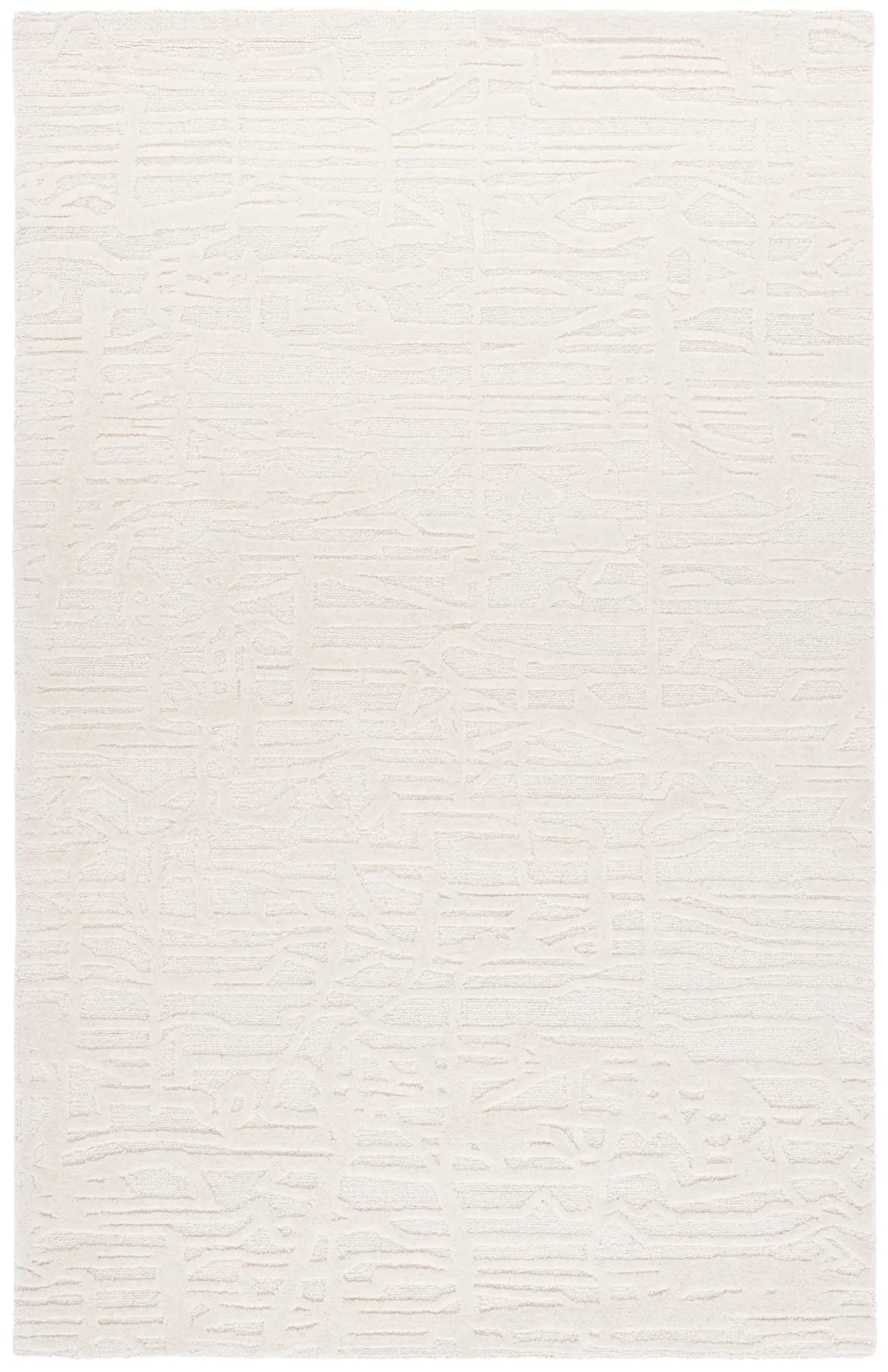 Safavieh Ebony 4'-0" x 6'-0" Rug in Ivory