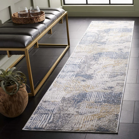 Safavieh Palma 2'-2" x 9'-0" Rug in Beige / Light Blue